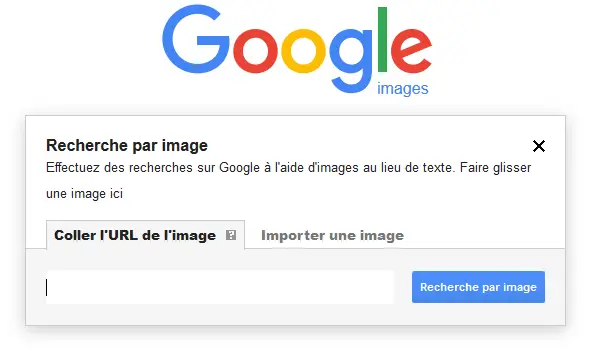 Recherche visuelle Google